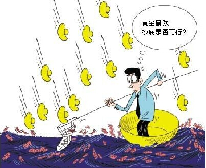 黄金价格跌去了170美元 抄底是否可行了