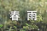描写春雨的小学作文精选15篇