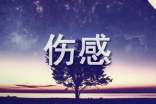 心情忧伤伤感的心情句子