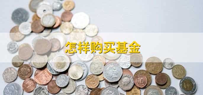 怎样购买基金