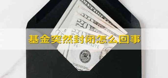 基金突然封闭怎么回事