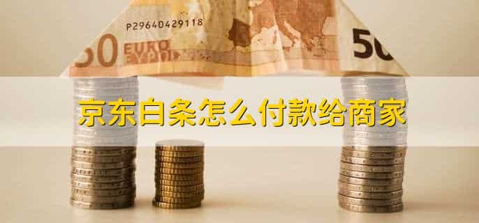 京东白条怎么付款给商家