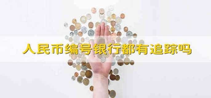 人民币编号银行都有追踪吗