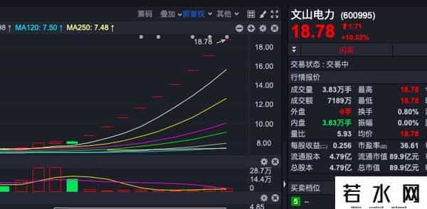 文山电力股票
