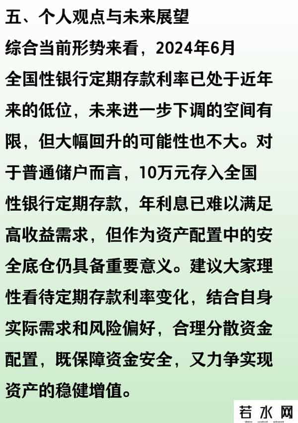 定期存款利息