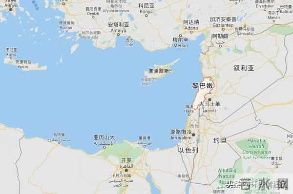 黎巴嫩在哪里