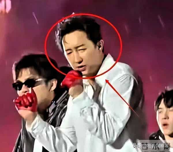 韩庚天天向上离场