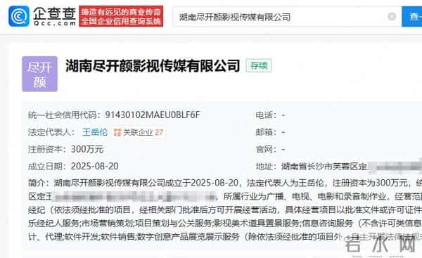 李湘王岳伦成立新公司