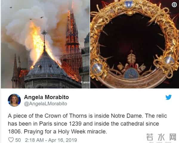 圣母院着火-巴黎圣母院突发大火！塔尖倒塌的那一刻，太心痛了！