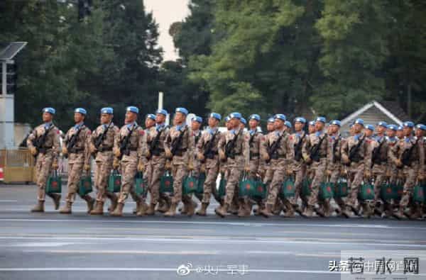 受阅官兵集结完毕