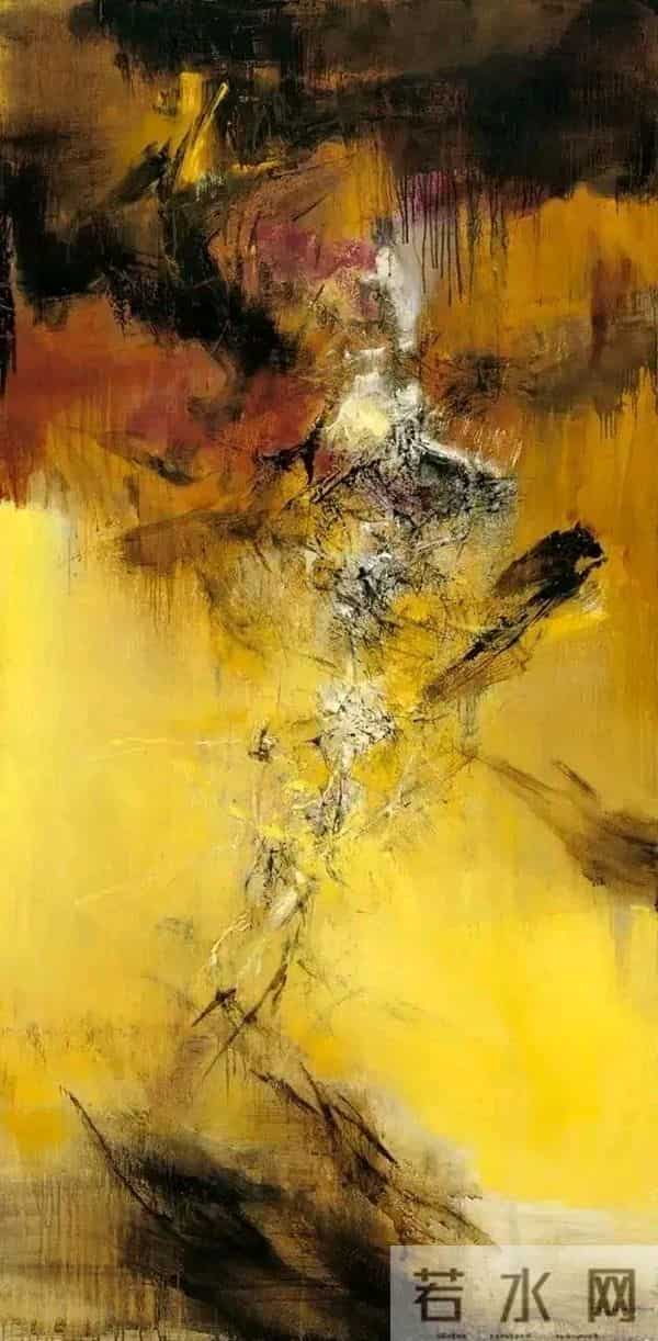 赵无极油画-赵无极绘画作品欣赏