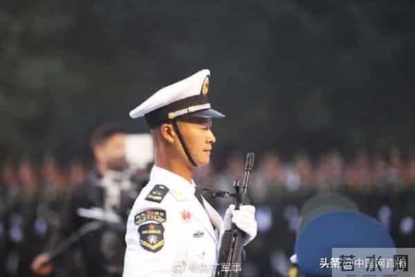 受阅官兵集结完毕