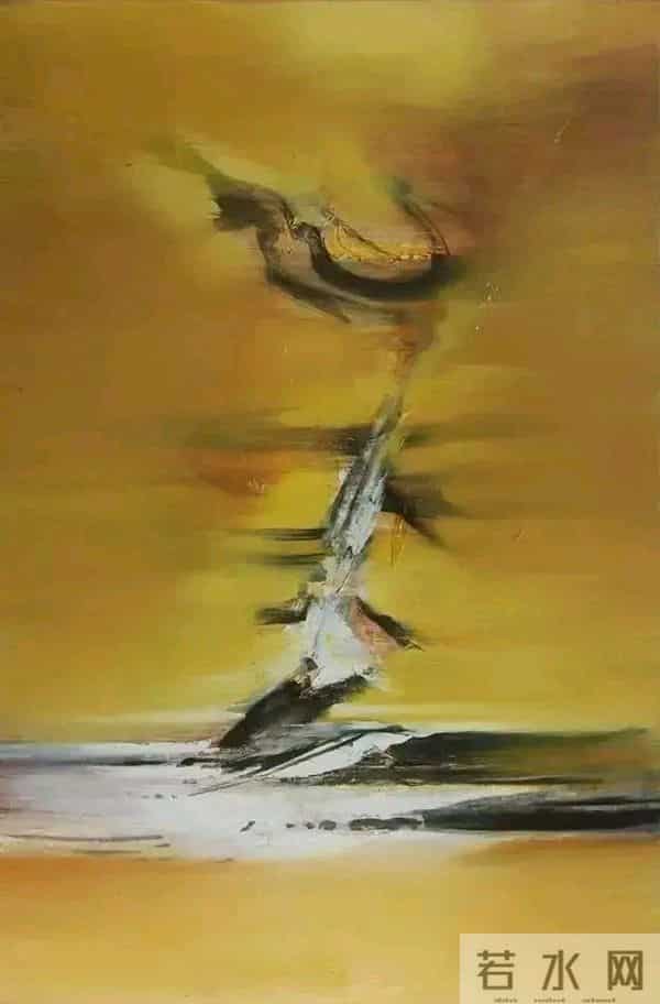 赵无极油画-赵无极绘画作品欣赏