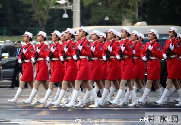 受阅官兵集结完毕