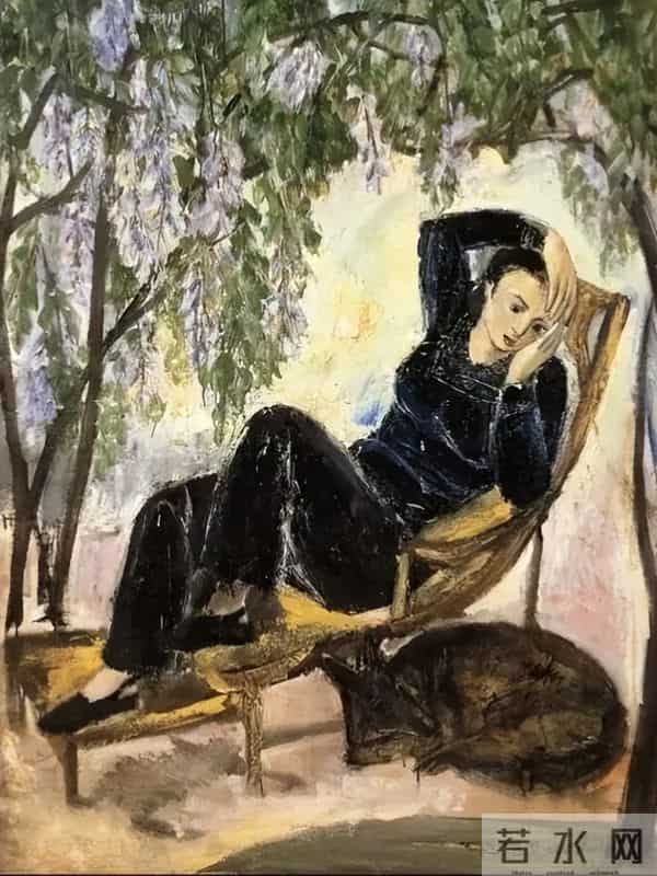 赵无极油画-赵无极绘画作品欣赏