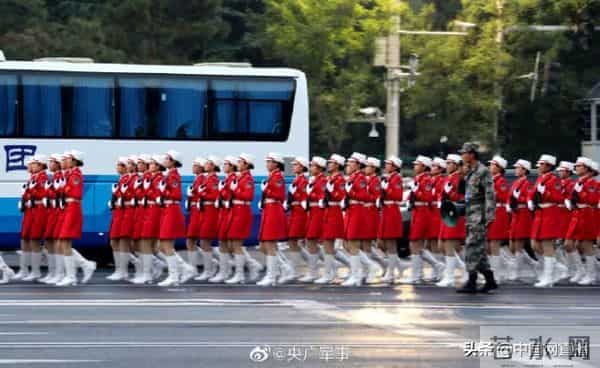 受阅官兵集结完毕