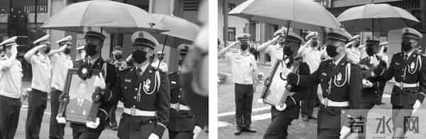 毛景荣烈士-痛别！毛景荣、刘泽军烈士遗体告别仪式在临平举行