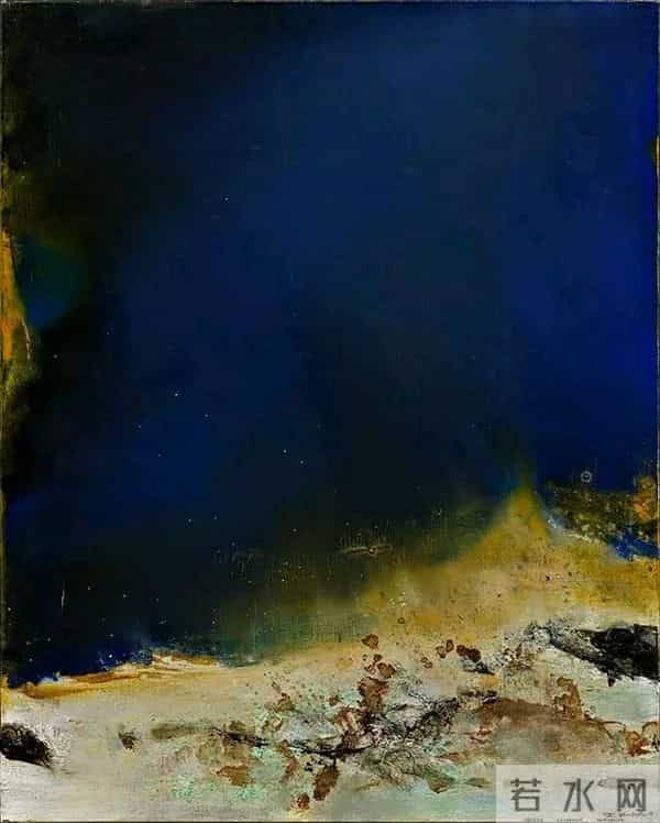 赵无极油画-赵无极绘画作品欣赏