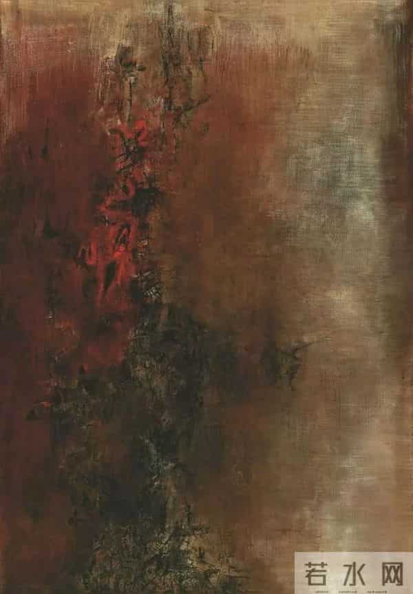 赵无极油画-赵无极绘画作品欣赏