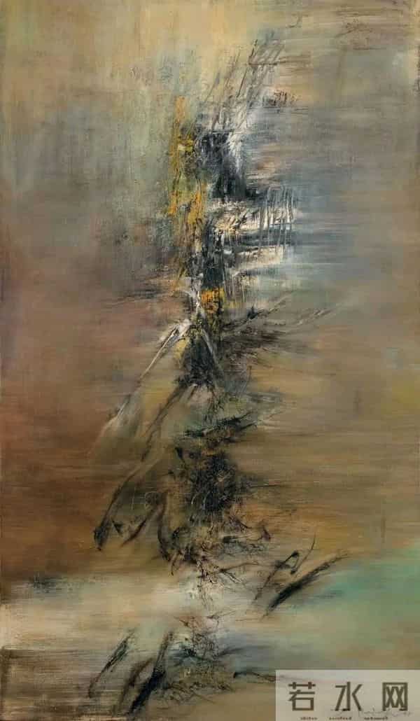 赵无极油画-赵无极绘画作品欣赏