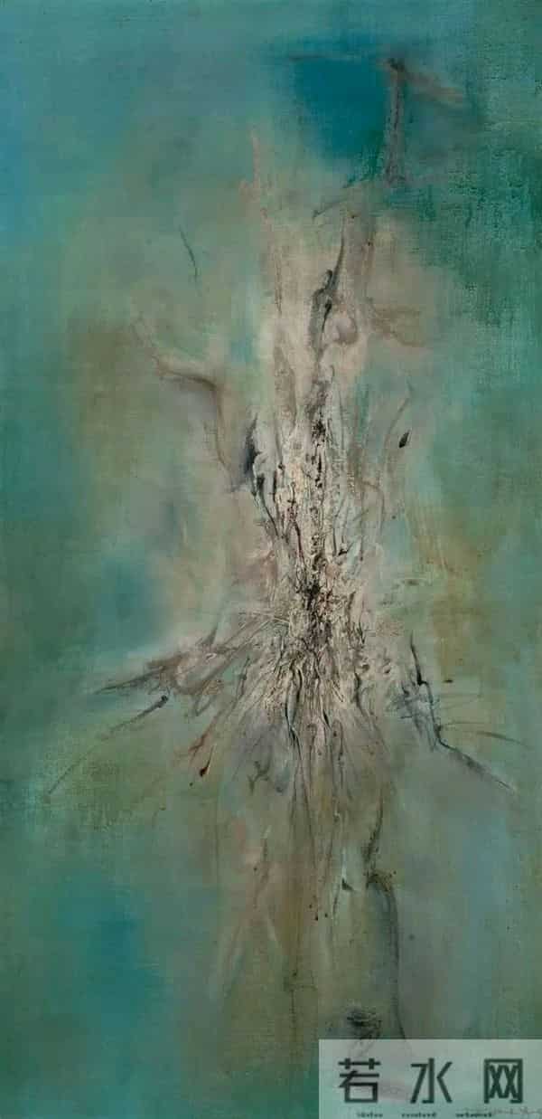 赵无极油画-赵无极绘画作品欣赏