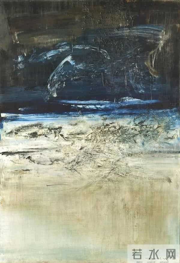 赵无极油画-赵无极绘画作品欣赏