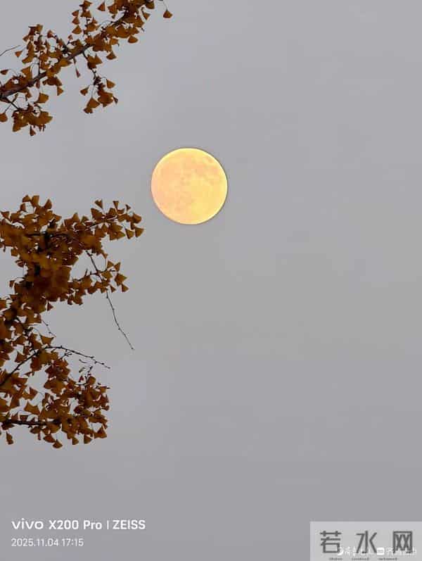 行摄华山——农历九月十五的月亮