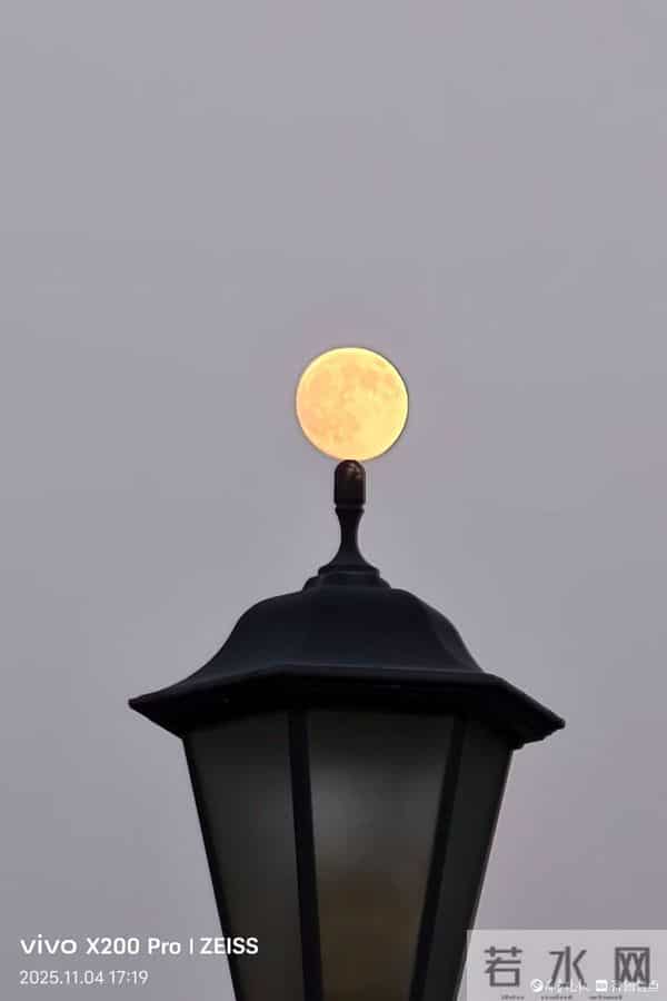 行摄华山——农历九月十五的月亮