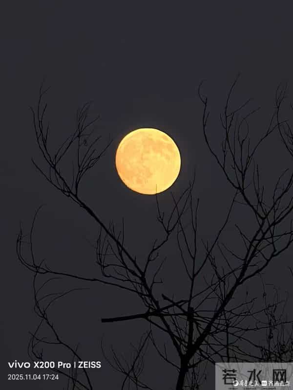 行摄华山——农历九月十五的月亮