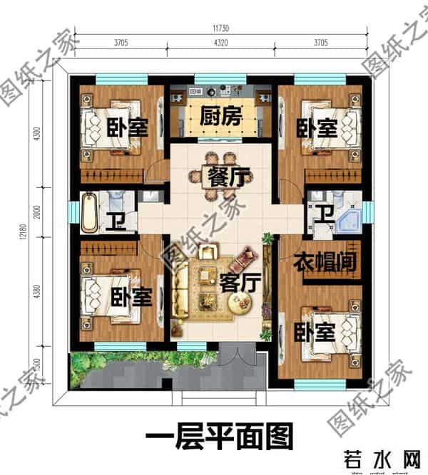 朝暮之家,一层三开间养老房设计,重视起来每一餐烟火,认真感受每一个朝暮