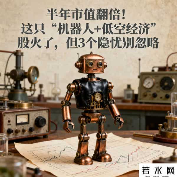 半年市值翻倍！这只“机器人+低空经济”股火了，但3个隐忧别忽略