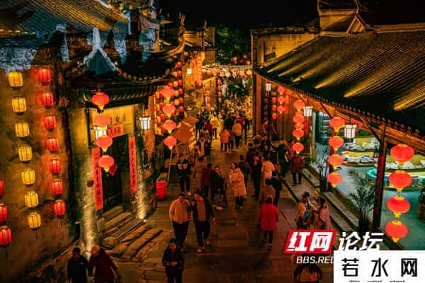 江影沉浮动漫,古城新韵！黔阳古城：青山明月不曾空