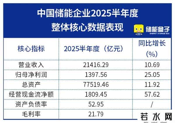 都说储能不赚钱，却悄悄赚了1397亿！（附最新2025 H1业绩榜单）
