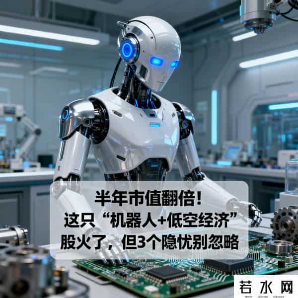 半年市值翻倍！这只“机器人+低空经济”股火了，但3个隐忧别忽略
