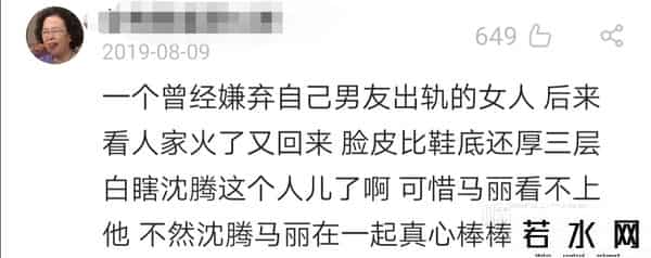 粉我吧,沈腾老婆评论区不堪入目，被骂拆伙沈马内涵马丽，cp粉清醒点吧
