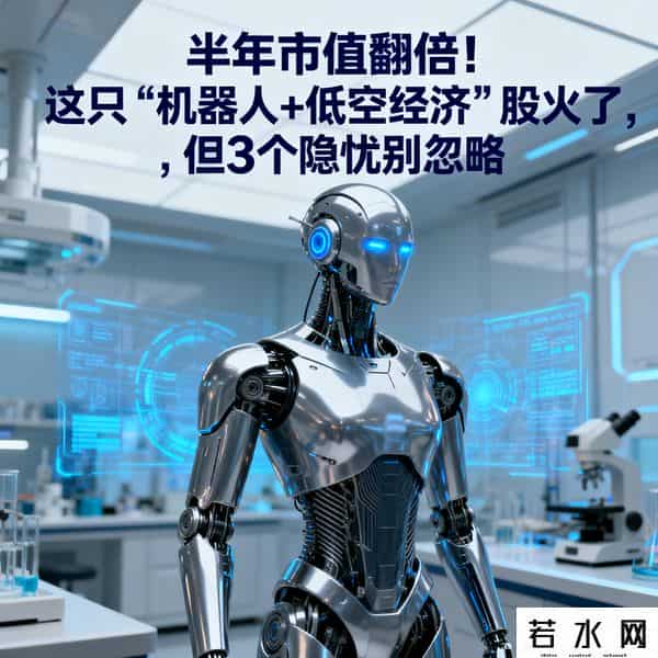 半年市值翻倍！这只“机器人+低空经济”股火了，但3个隐忧别忽略