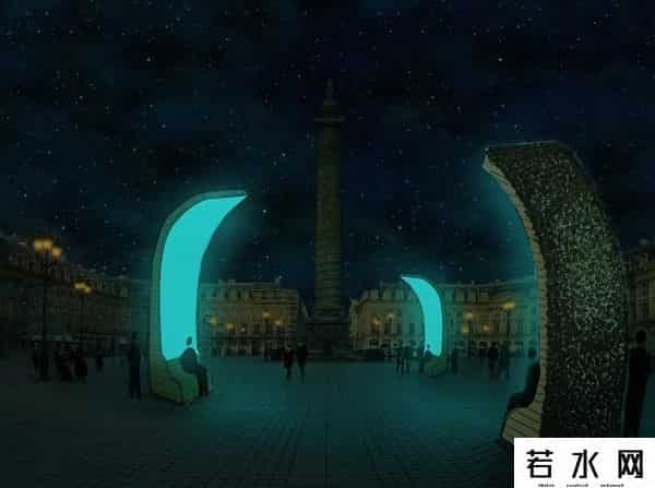 发光树,《阿凡达》里的「生物发光树」成真了!这个小镇的赛博路灯不简单