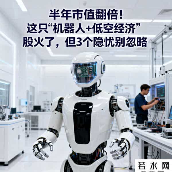 半年市值翻倍！这只“机器人+低空经济”股火了，但3个隐忧别忽略