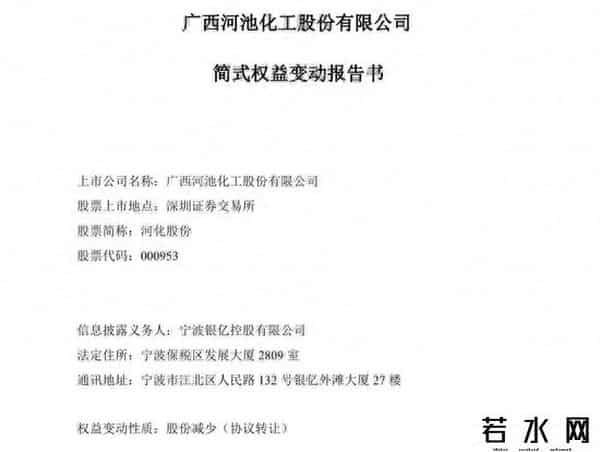 河化股份，一月两次“易主”，股价再“抢跑”