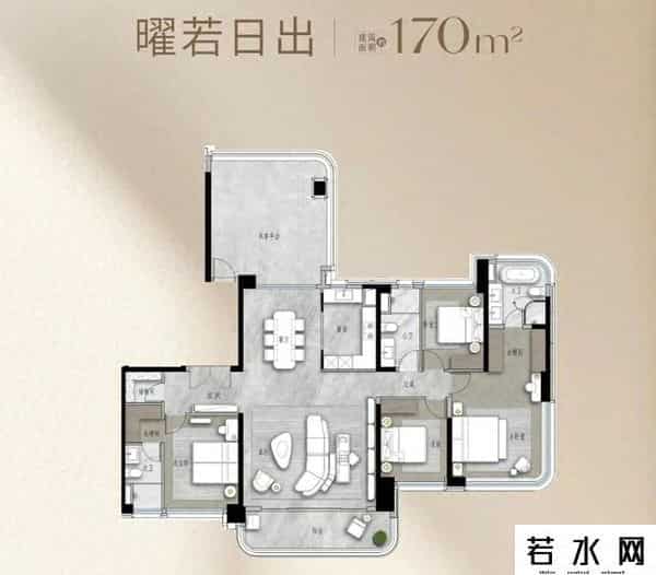 170㎡-210㎡江景大平层来了！保利天曜A2栋即将加推