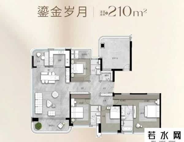 170㎡-210㎡江景大平层来了！保利天曜A2栋即将加推