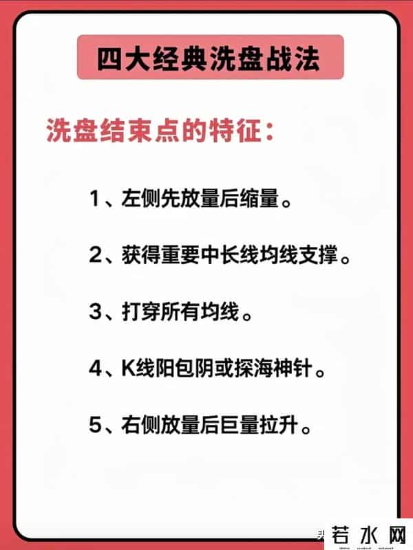经典的四大洗盘手法，花上五分钟熟记，学会再炒一百年也不过时！