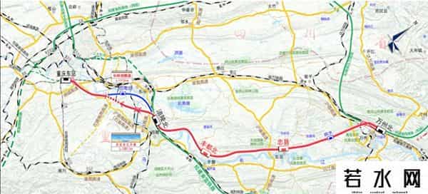 渝万高铁建设全面进入冲刺阶段，5个地方即将起飞