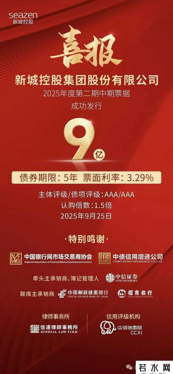 新城发展“忍痛”高息融资 王晓松迎来偿债大考