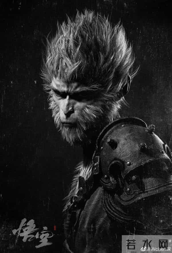 斗战神是3d的吗,《黑神话：悟空》主角3D模型图公布