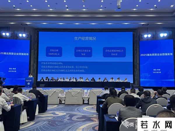 2025湖北民营企业100强榜单发布 十堰这些企业上榜