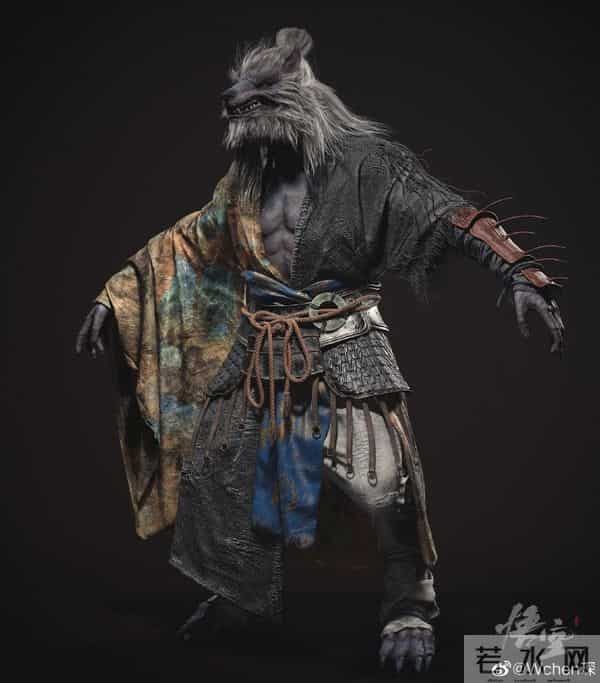 斗战神是3d的吗,《黑神话：悟空》主角3D模型图公布