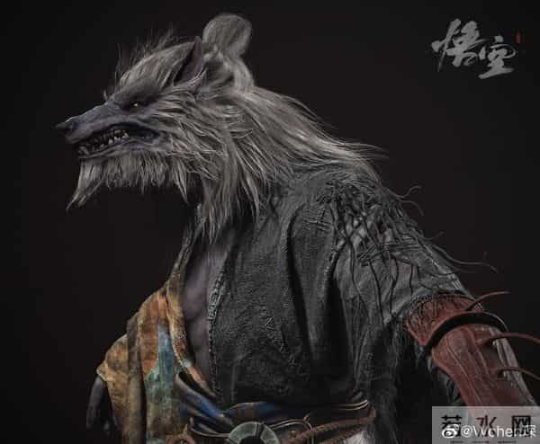 斗战神是3d的吗,《黑神话：悟空》主角3D模型图公布