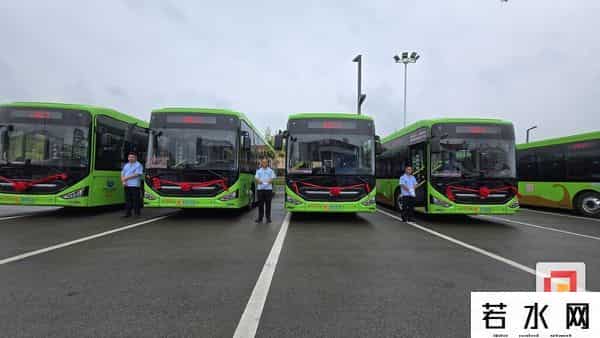 自贡市举行2025年绿色出行宣传活动暨新能源公交车投放仪式