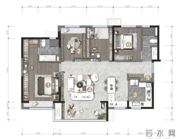 四房:讲真!一步到位的小四房,真的戳中了很多家庭的心